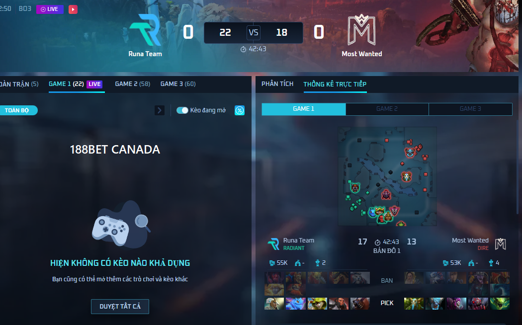 Nắm được meta TF Gaming 188bet Nắm được meta TF Gaming 188bet